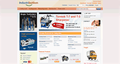 Desktop Screenshot of industributiken.se